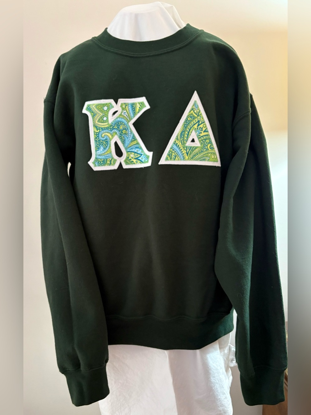 Kappa Delta Stitch Fleece Top